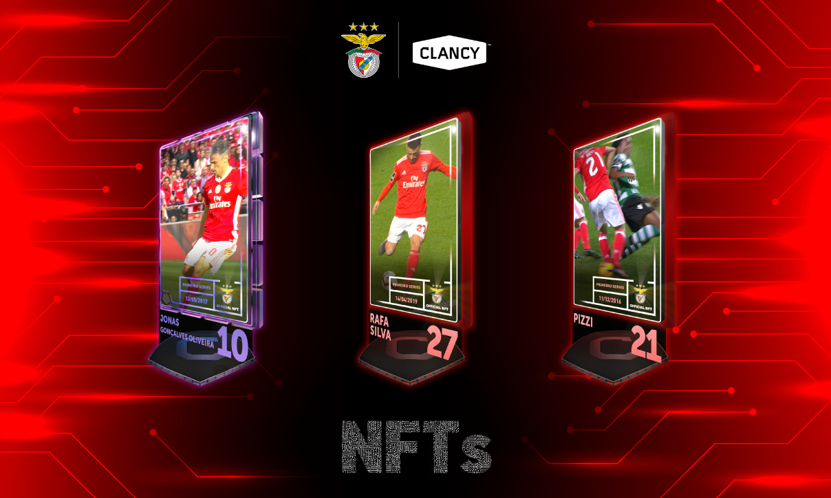 Benfica lançou uma plataforma interativa de NFTs